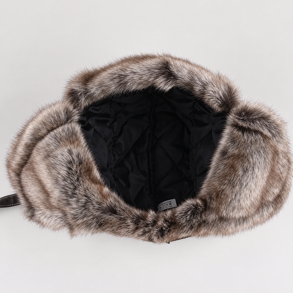 Vintage WWII  Fur-Lined Aviator Hat
